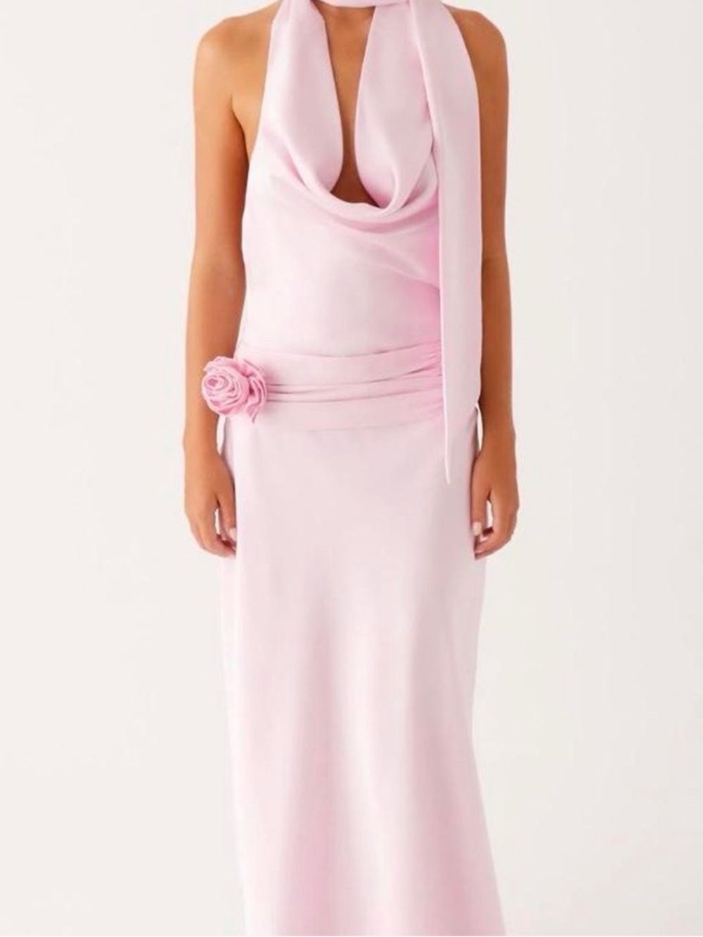 Peppermayo Long Pink Dress